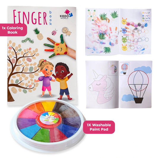 Finger drawing book