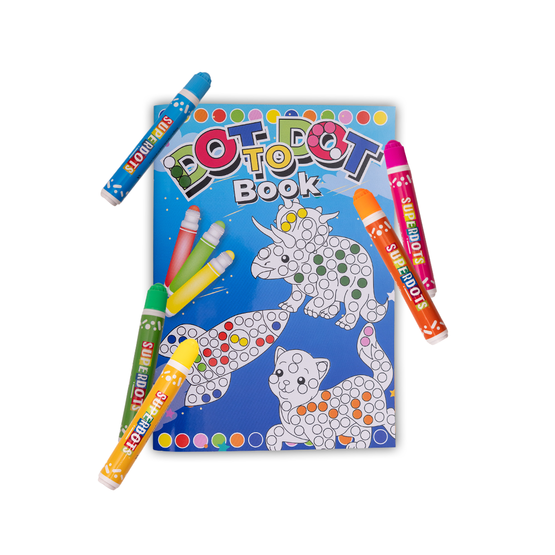 Montessori Dot to Dot Coloring Book