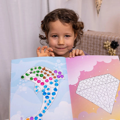 Montessori Dot to Dot Coloring Book
